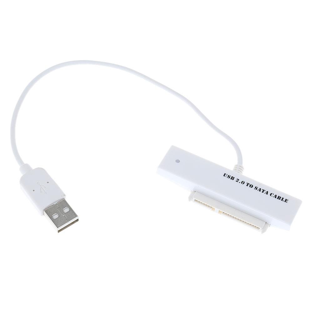 480Mbps USB 2.0 to SATA 15+7 Pin Connector Adapter Cable for 2.5 inch SATA HDD Mobile Enclosure Notebook HDD Hard Drive