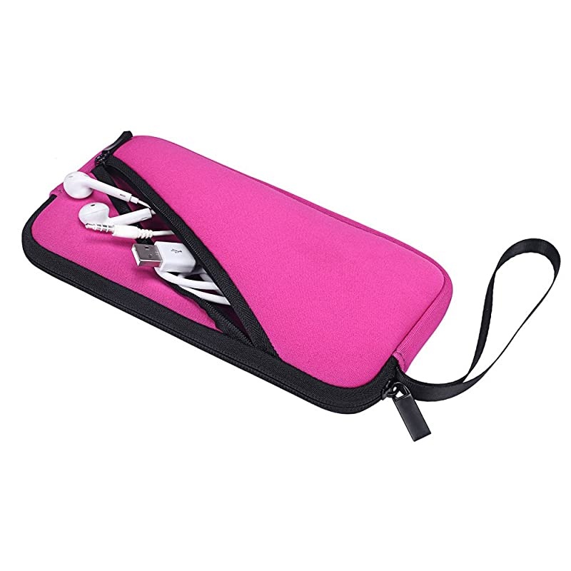 Travel Case for Texas Instruments TI-Nspire CX II/Nspire CX CAS Graphing Calculator Hard Carry Case Travel Bag Protective Pouch Box -Extra Room for Pen and Accessories (Hard Pink)
