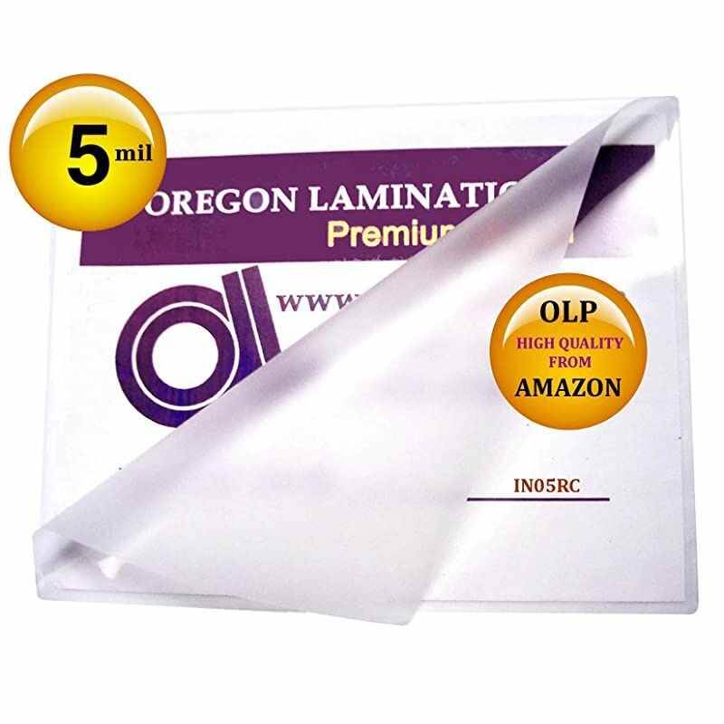 Mil 6 x 9 Laminating Pouches Hot Laminator Sleeves Qty 100