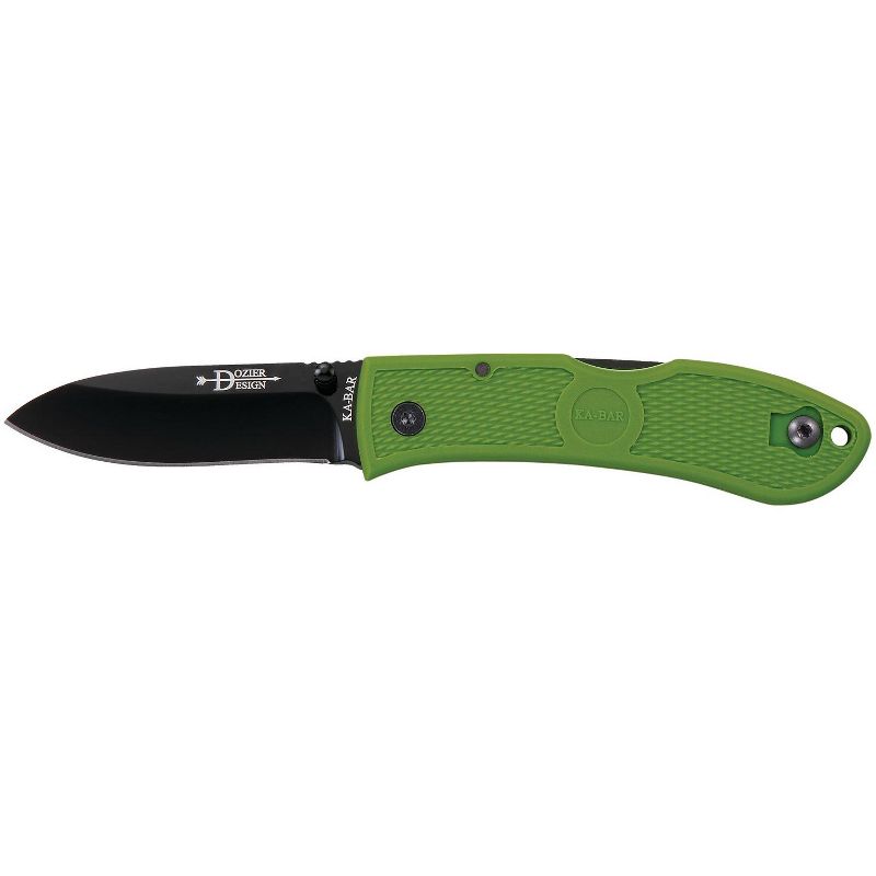 Ka-Bar Hunter Folder 3 in Blade Kelly Green Zytel Handle