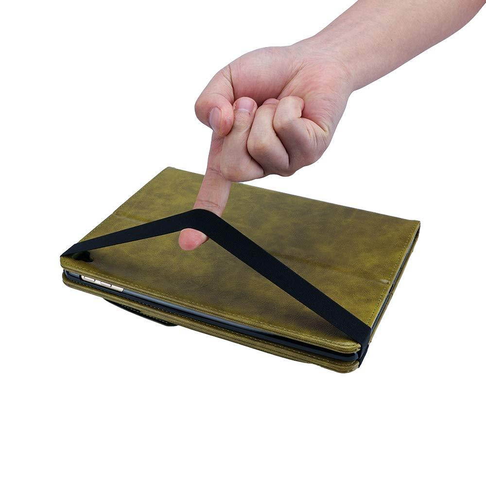 UUcovers iPad 9.7 Inch Case Premium PU Leather Multiply Card Slots AUTO WAKE/SLEEP Folio Wallet Cover with Stand for Apple iPad Air/Air 2,iPad2017/2018-Green