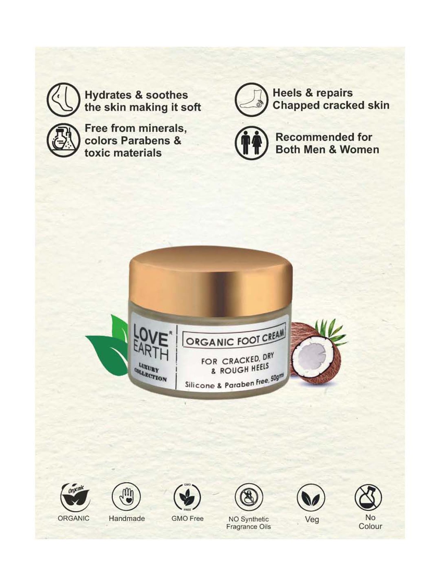 The Hade Calendula Foot Cream - 50 gm