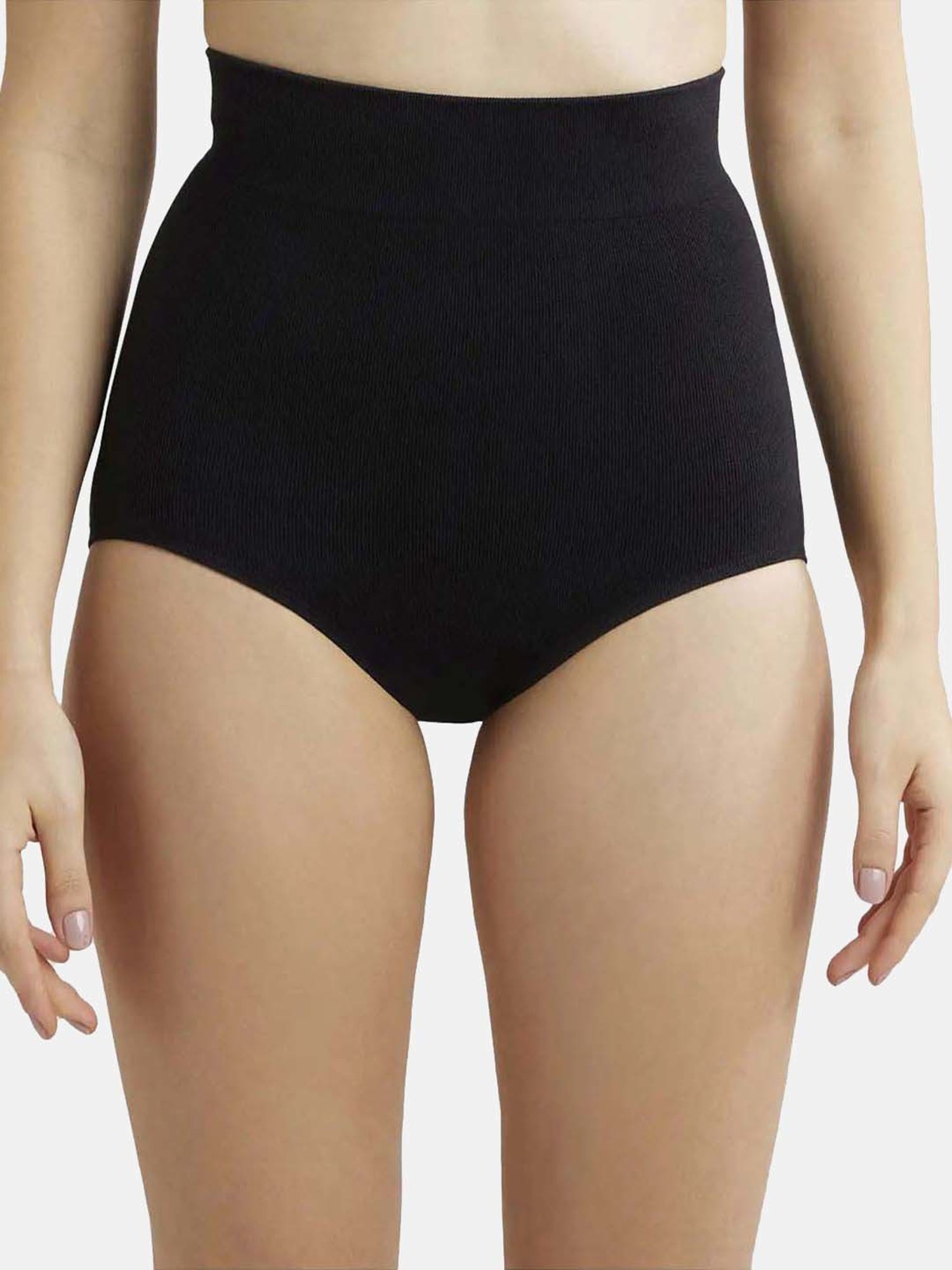 Jockey SH04 Women's High Waist Cotton Rich Elastane Stretch Seamfree Bikini Shapewear