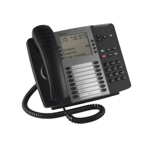 MITEL 50006123 8568 DIGITAL PHONE (BLACK)