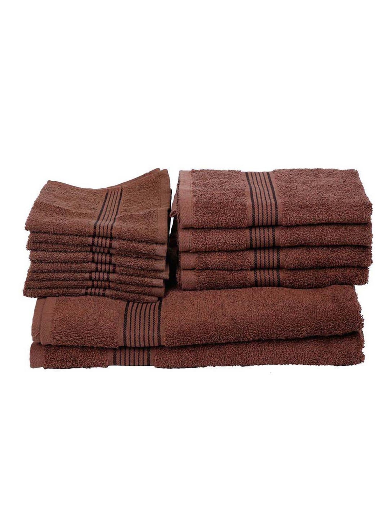 Bianca D`ROSS Brown Cotton 400 GSM Towel Set