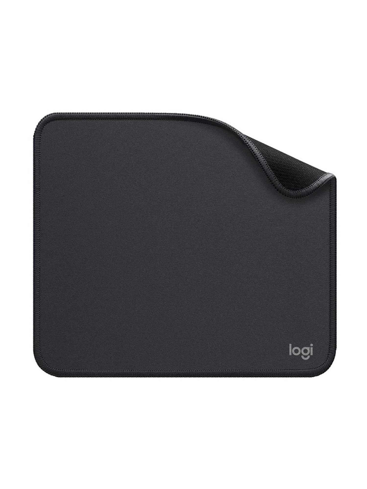 Logitech Mouse Pad - Studio Series, Computer Mouse Mat with Anti-Slip Rubber Base (Graphite Black)