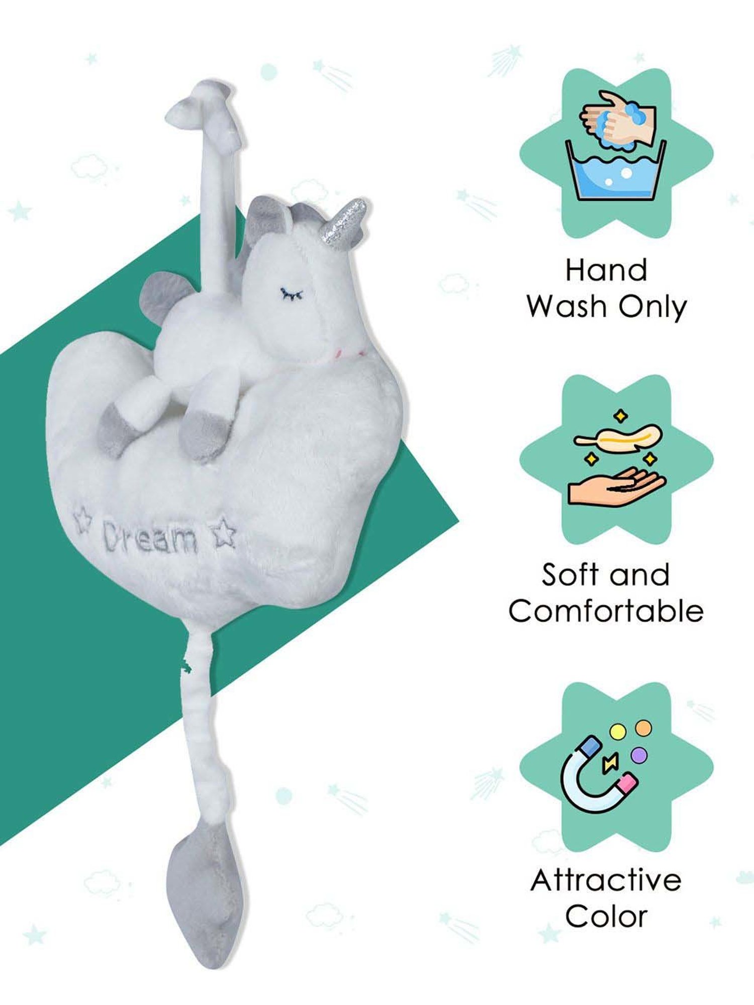 Baby Moo Kids White Pulling Toy