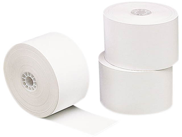 UNIVERSAL Single-Ply Thermal Paper Rolls 1 3/4" x 230 ft White 10/Pack 35711