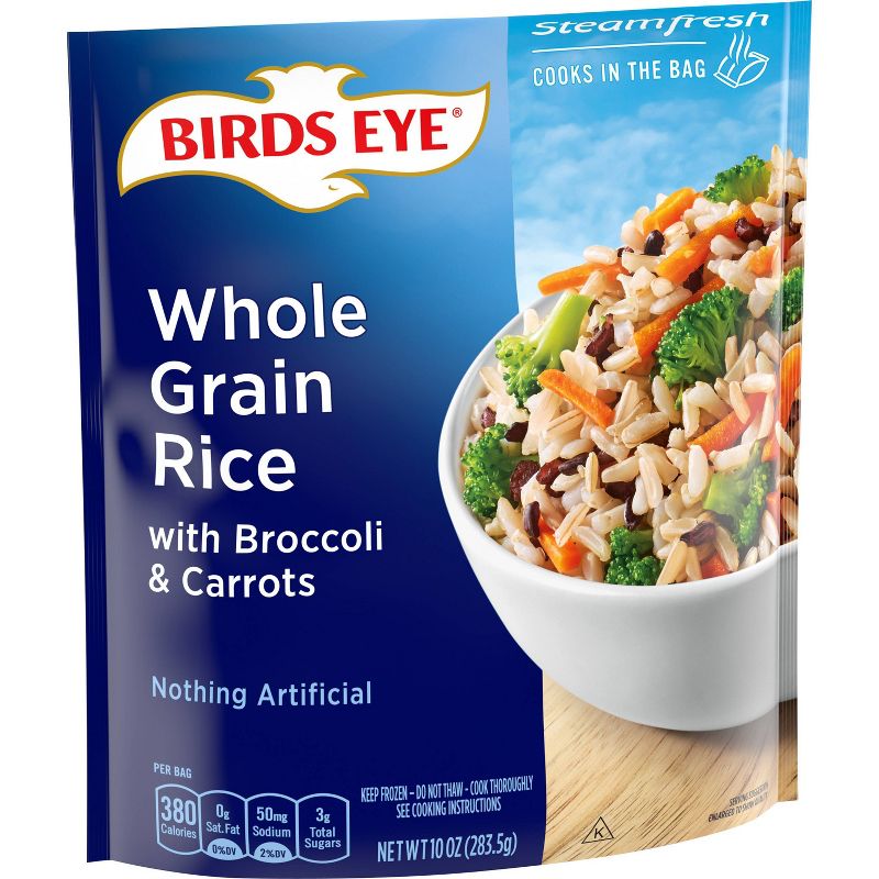 Birds Eye Steamfresh Frozen Whole Grain Rice with Broccoli & Carrots - 10oz