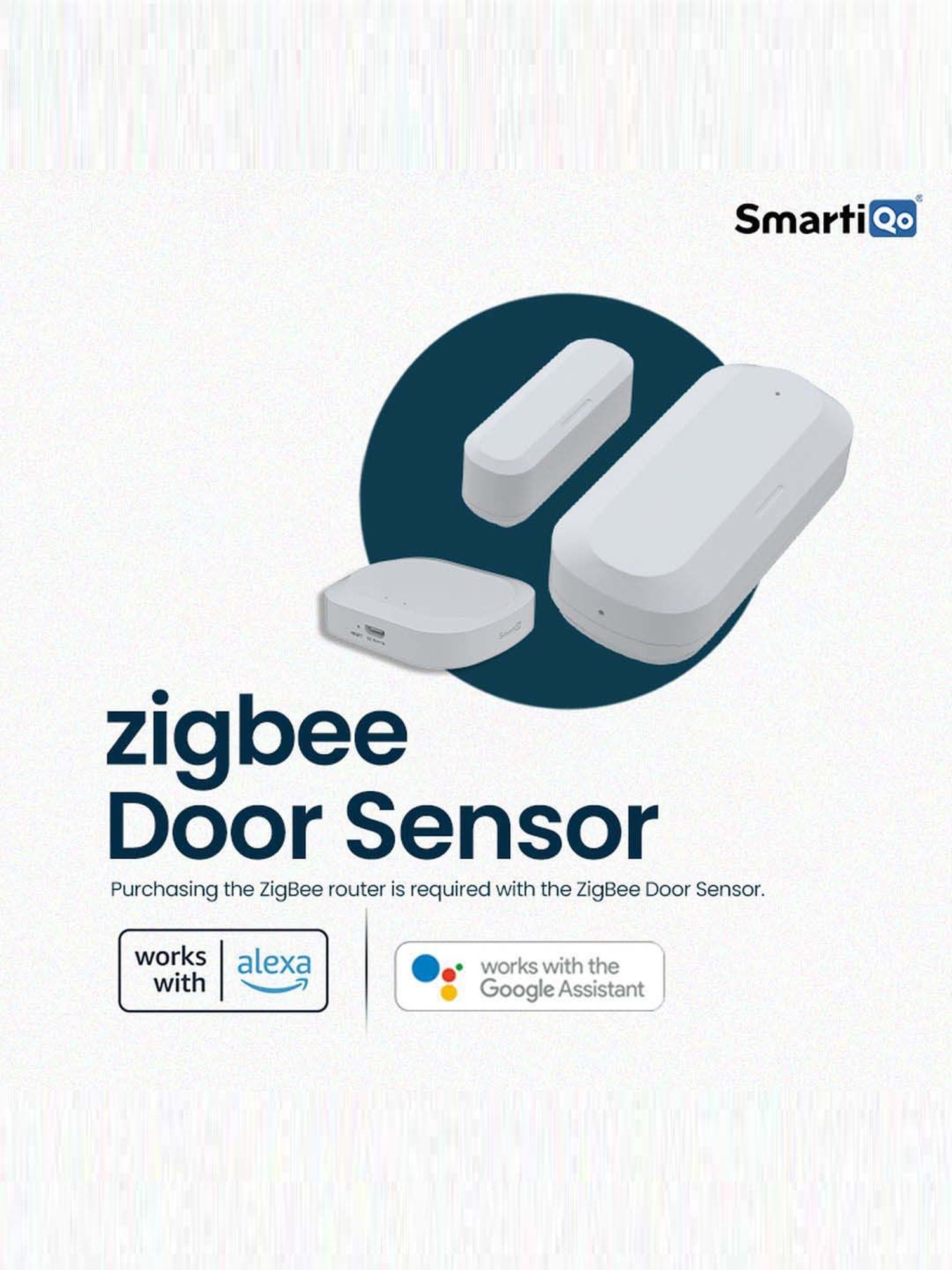 SmartiQo Zigbee Door Sensor
