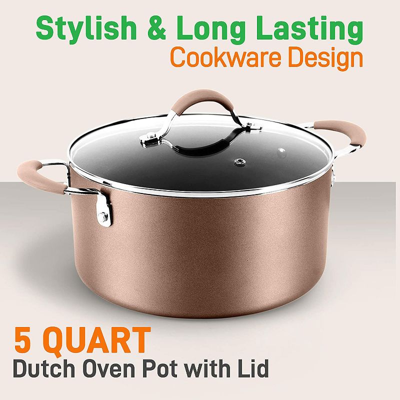 Tramontina Gourmet Induction 24 qt. Covered Stock Pot