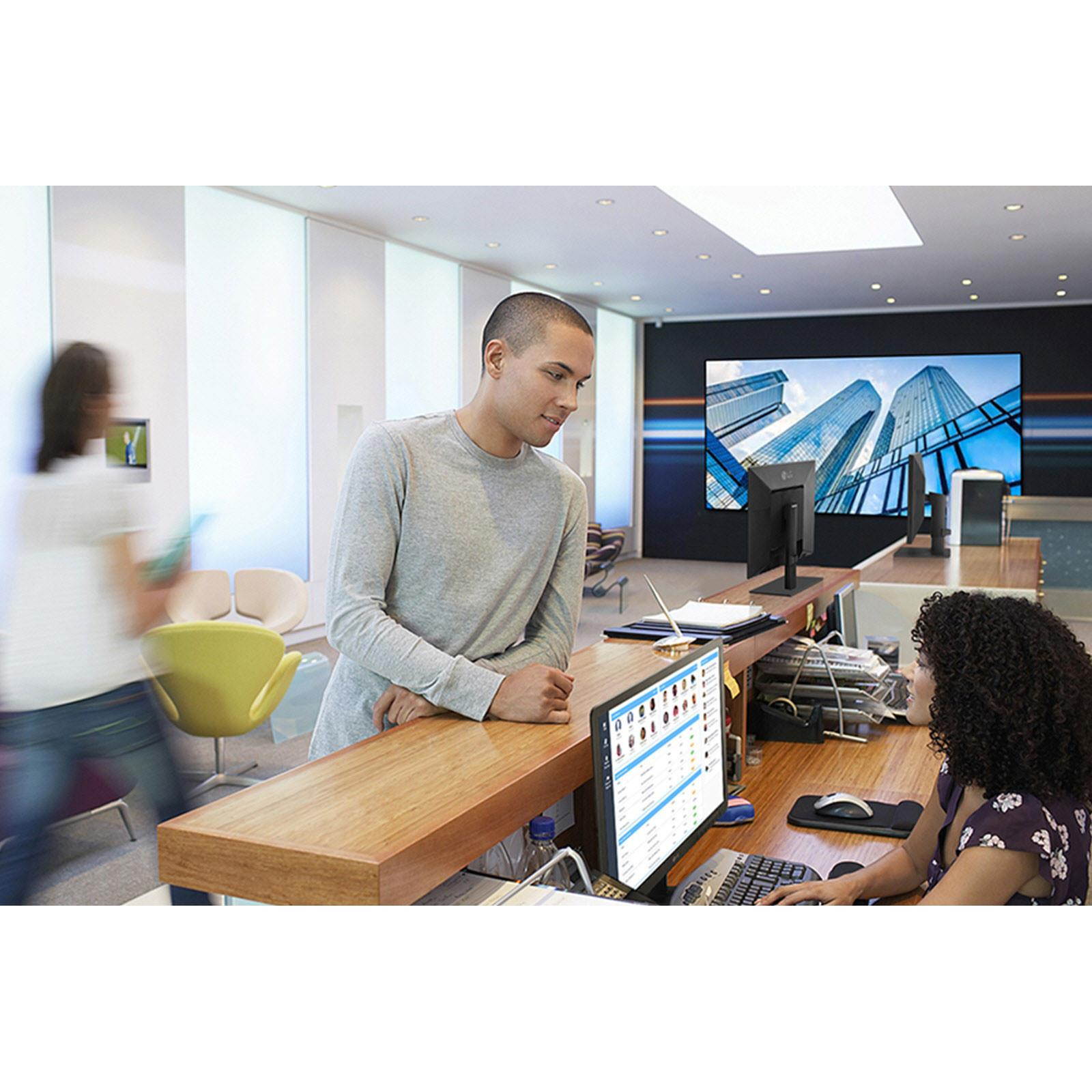 LG 24CK550N All-in-One Thin Client - AMD GX-212JJ 1.20 GHz - 4 GB RAM DDR4 SDRAM - 32 GB SSD - AMD - Gigabit Ethernet - 23.8" - Wireless LAN - Bluetooth - HDMI - DisplayPort - Network (RJ-45) - 6