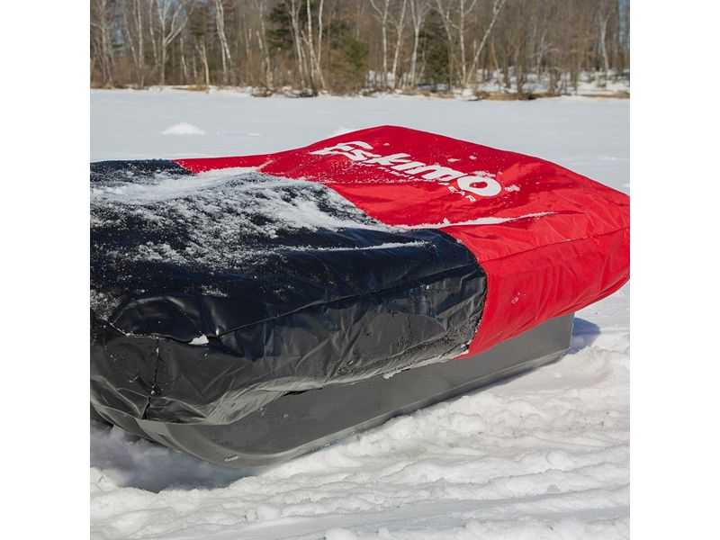 Eskimo 27630 70 Inch Deluxe Ice Fishing Shelter 600 Denier Durable Travel Cover