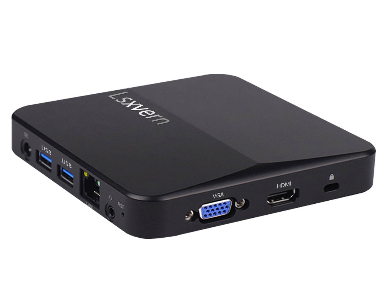 Lsxvern Mini PC, Portable Computer with Intel J4115, Intel UHD Graphics 600-605, DDR4 8GB RAM 256GB SSD, Win10, WIFI, Bluetooth