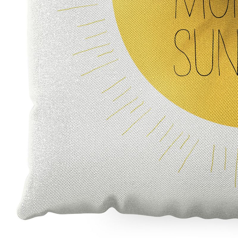 Allyson Johnson Morning Sunshine Square Floor Pillow - Deny Designs