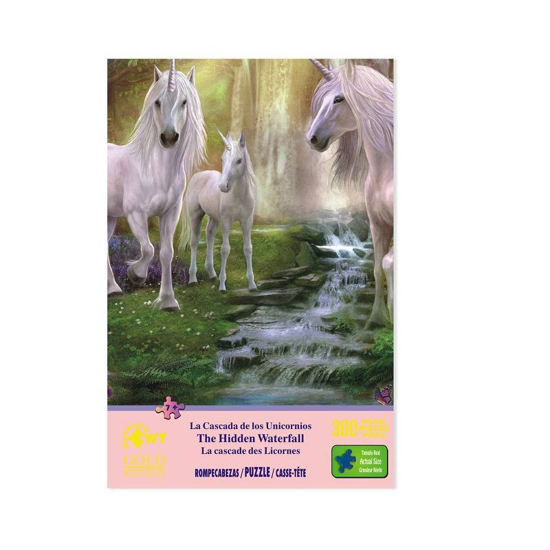 Wuundentoy Gold Edition: The Hidden Waterfall Jigsaw Puzzle - 300pc