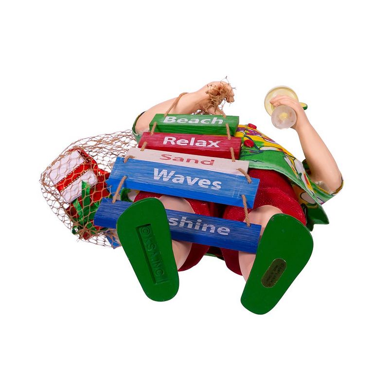 Kurt Adler 10.5" Fabriche Beach Santa