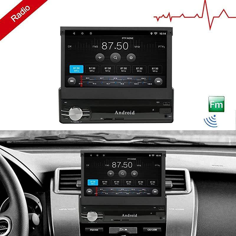 Car Navigation 7inch 1024x600 Super High Definition Digital Screen Built-in GPS 1.2G Quad Core Android 6.0 System Build-in WiFi 7 Color LED Backlight with Remote Control Manual CT0013