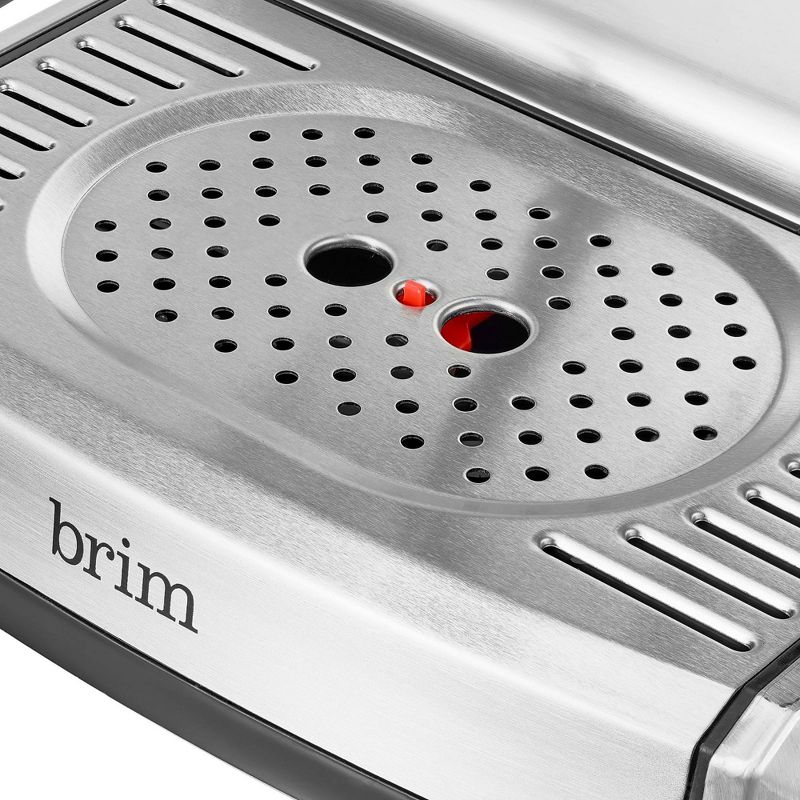 Bialetti 3 Cup Moka Stovetop Espresso Maker - Silver