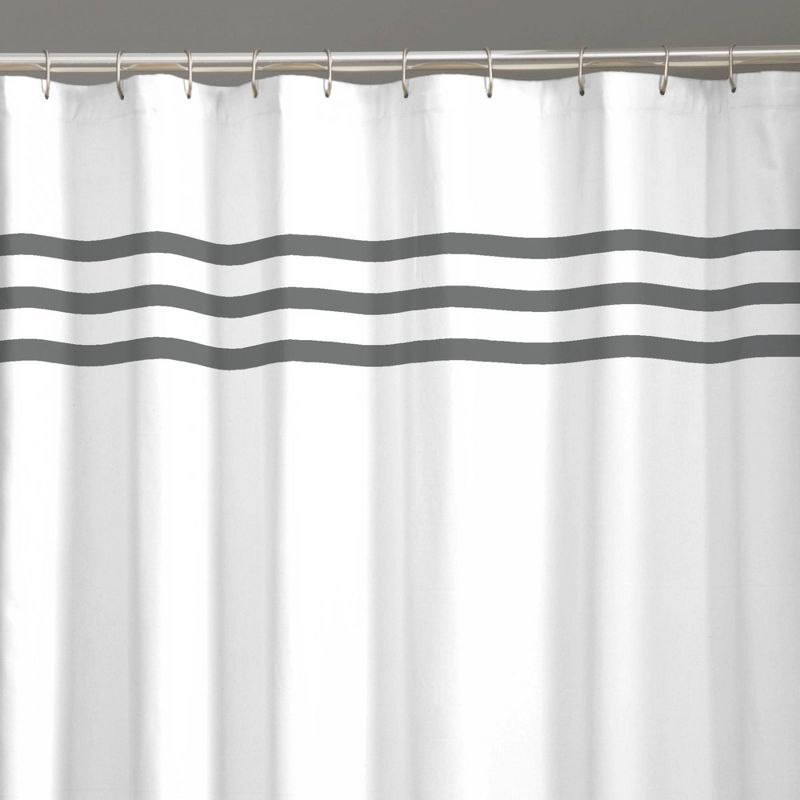 Simple Striped Shower Curtain - Zenna Home