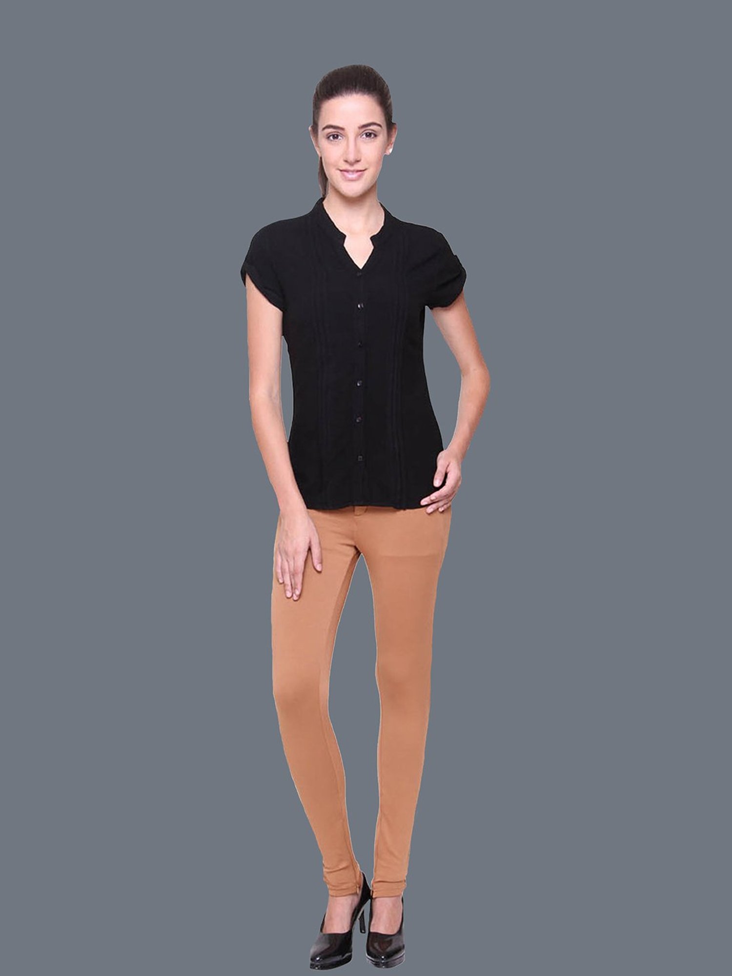 Identiti Black Regular Fit Shirt