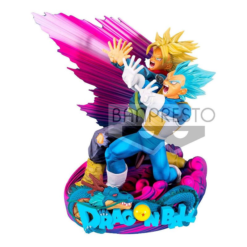 Banpresto Dragon Ball Super Master Stars Vegeta & Trunks The Brush Figure Statue
