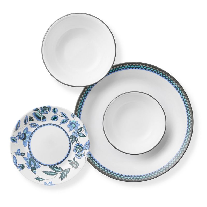 Corelle 16pc Vitrelle Veranda Dinnerware Set