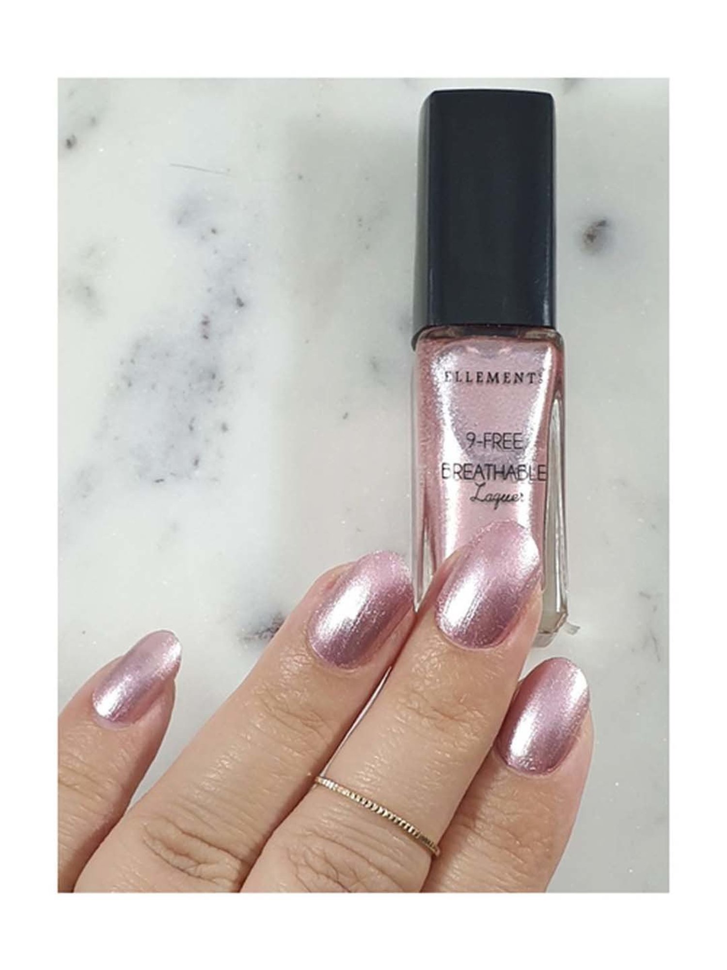 Ellement Co. Vegan Nail Lacquer Pink Champagne - 10 ml