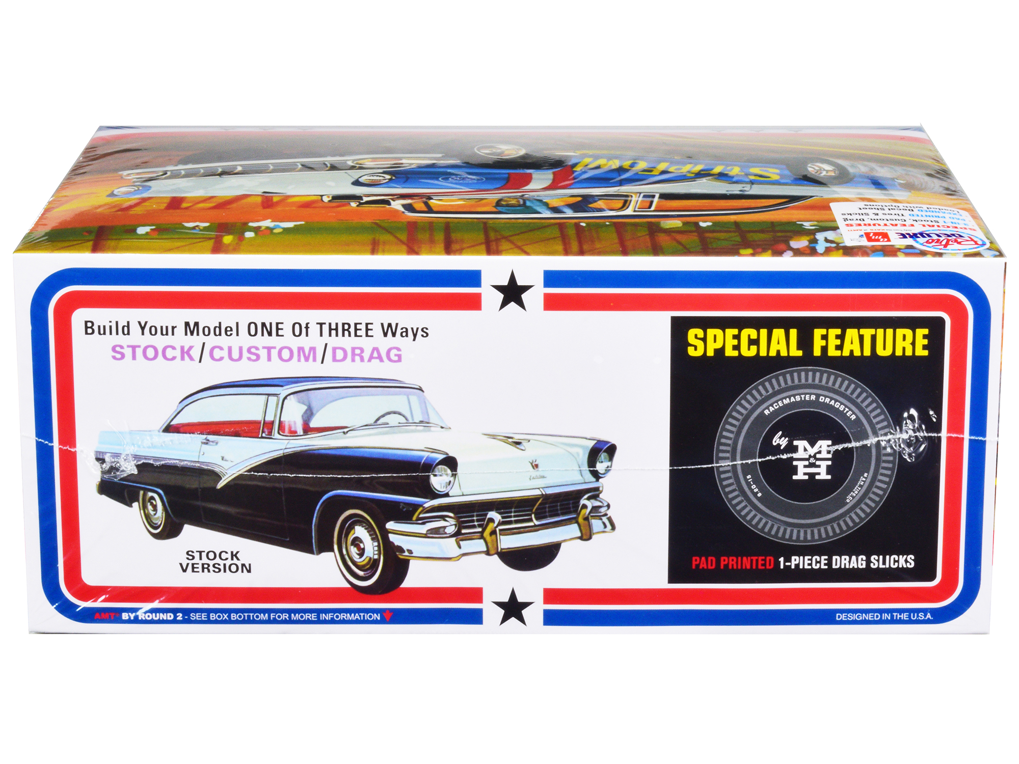 Level 4 Model Kit 1956 Ford Thunderbird 1/24 Scale Model by Revell