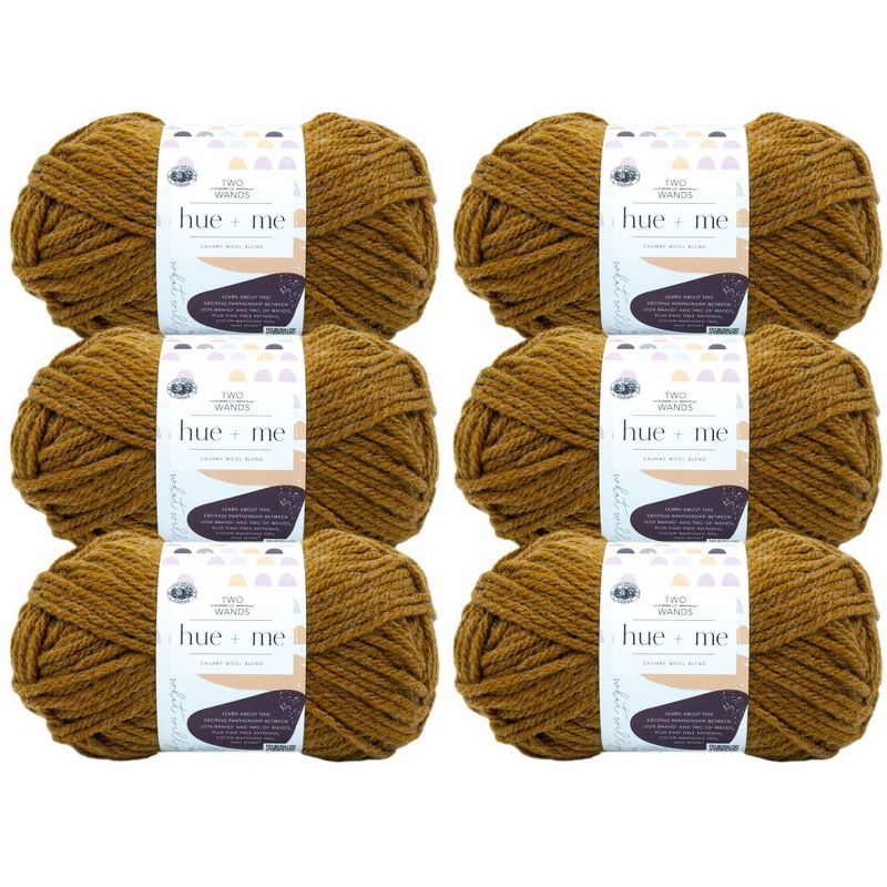6pk Hue + Me Yarn Arrowwood - Lion Brand Yarn