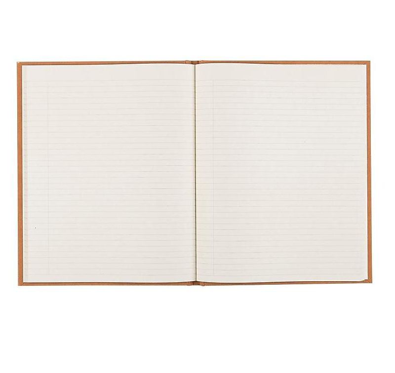 Blueline Da Vinci Notebook College Rule 11 x 8 1/2 Cream 75 Sheets A8004