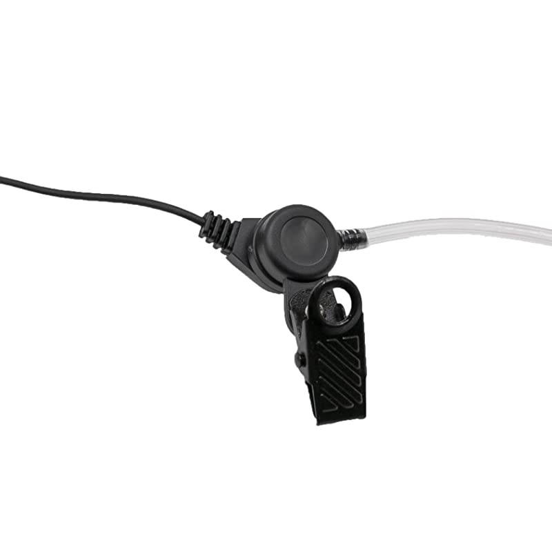 Transparent Acoustic Tube Surveillance Earpiece Headset for Midland AVPH4 walkie Talkie Radio2 Pack