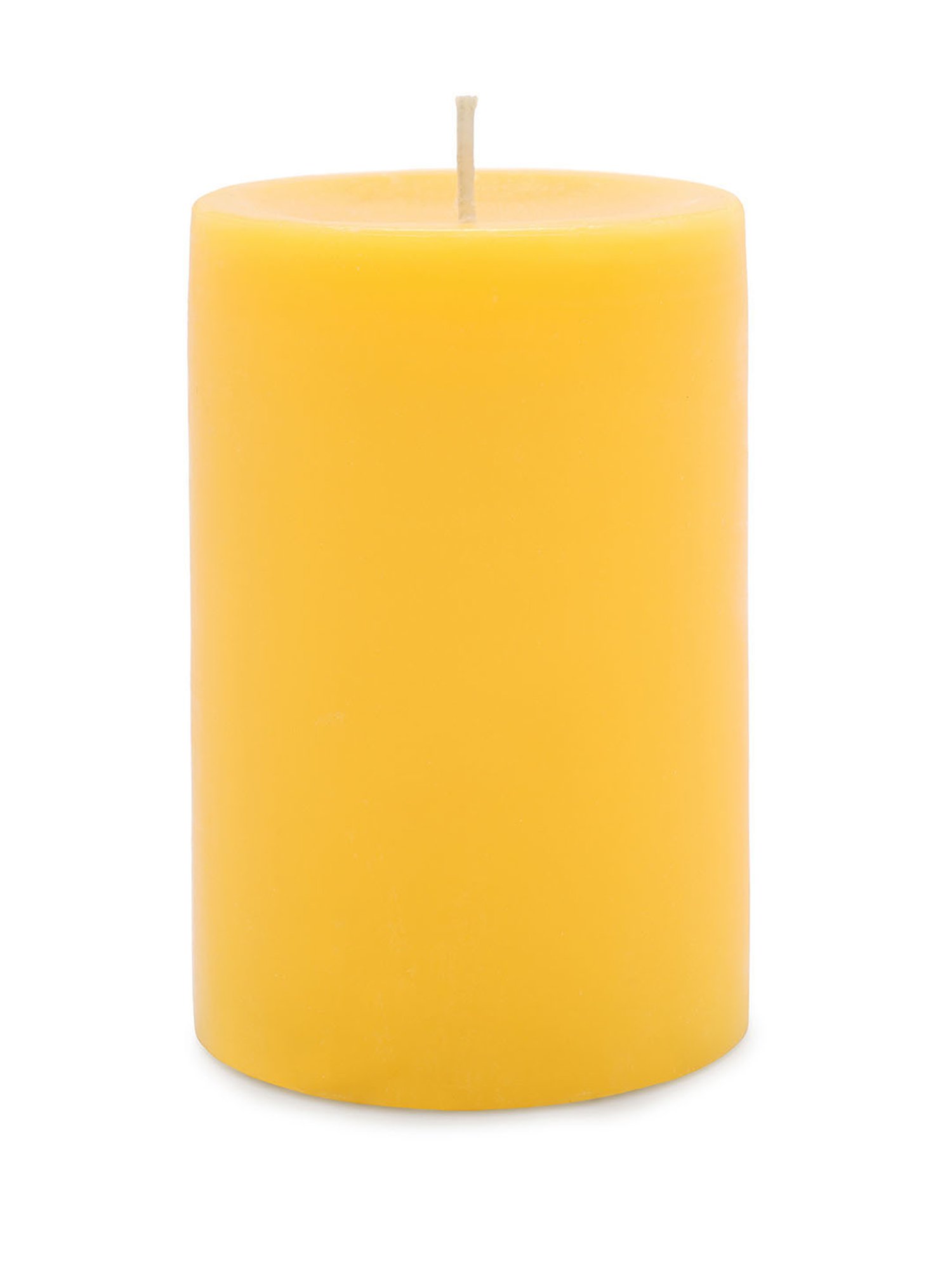 Pure Home and Living Yellow Magnolia Jasmine Pillar Candle