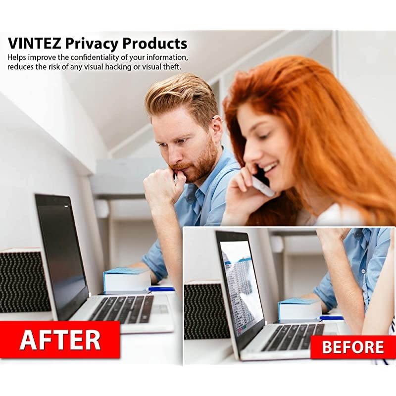 Inch - 16:9 Aspect Ratio - Laptop Privacy Screen for Widescreen Laptops - Diagonally Measured - Anti Glare - Please Measure Carefully