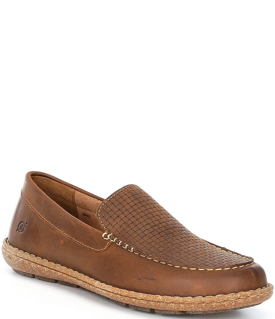 Born Men's Naldo Embossed Slip-Ons