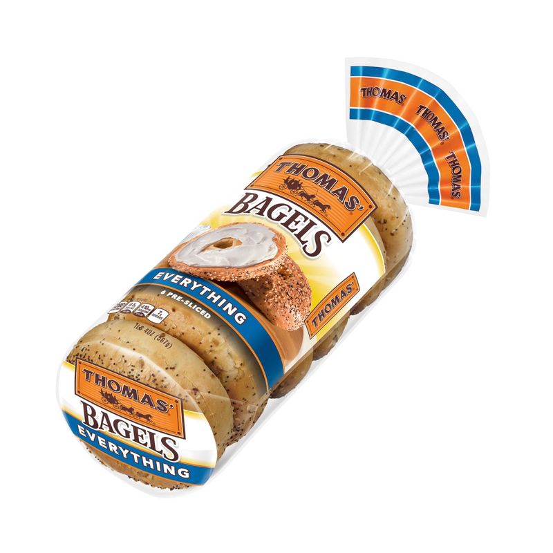 Thomas' Plain Bagels - 20oz/6ct