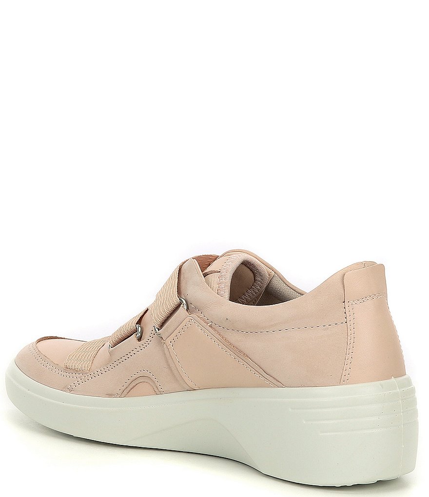 ECCO Soft 7 Wedge Strap Sneakers