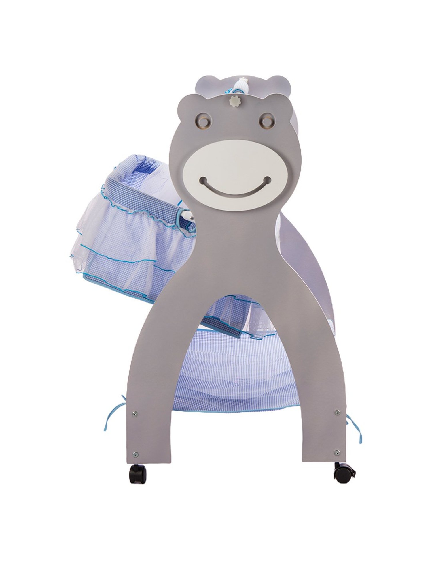 Kiddery Grey Baby Cradle
