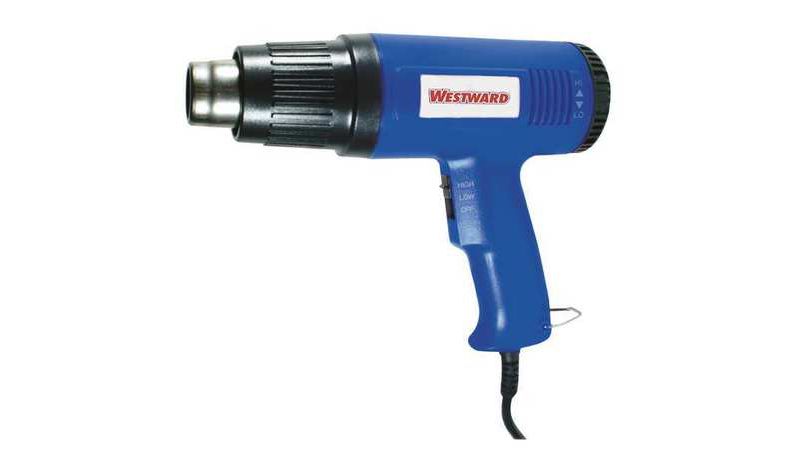 WESTWARD 4HWK1 10.0-Amp Corded Heat Gun, 120VAC 1200W