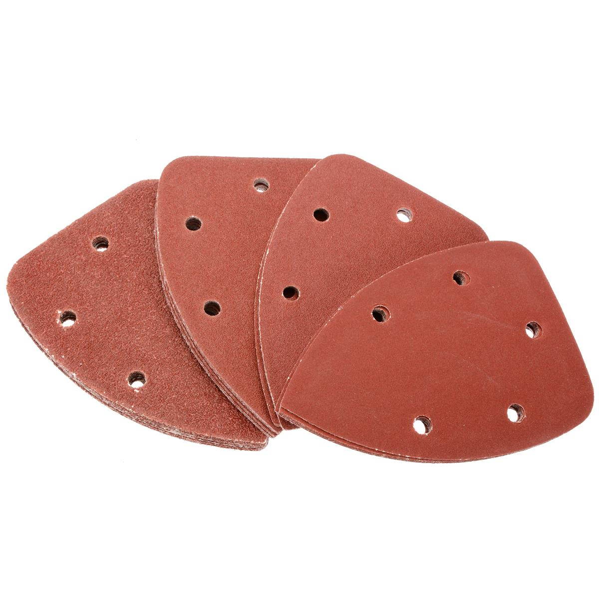 40pcs  Sanding Pads Mouse Sandpaper Disc 40/80/120/240 Grit 140x100mm For Polishing Tools