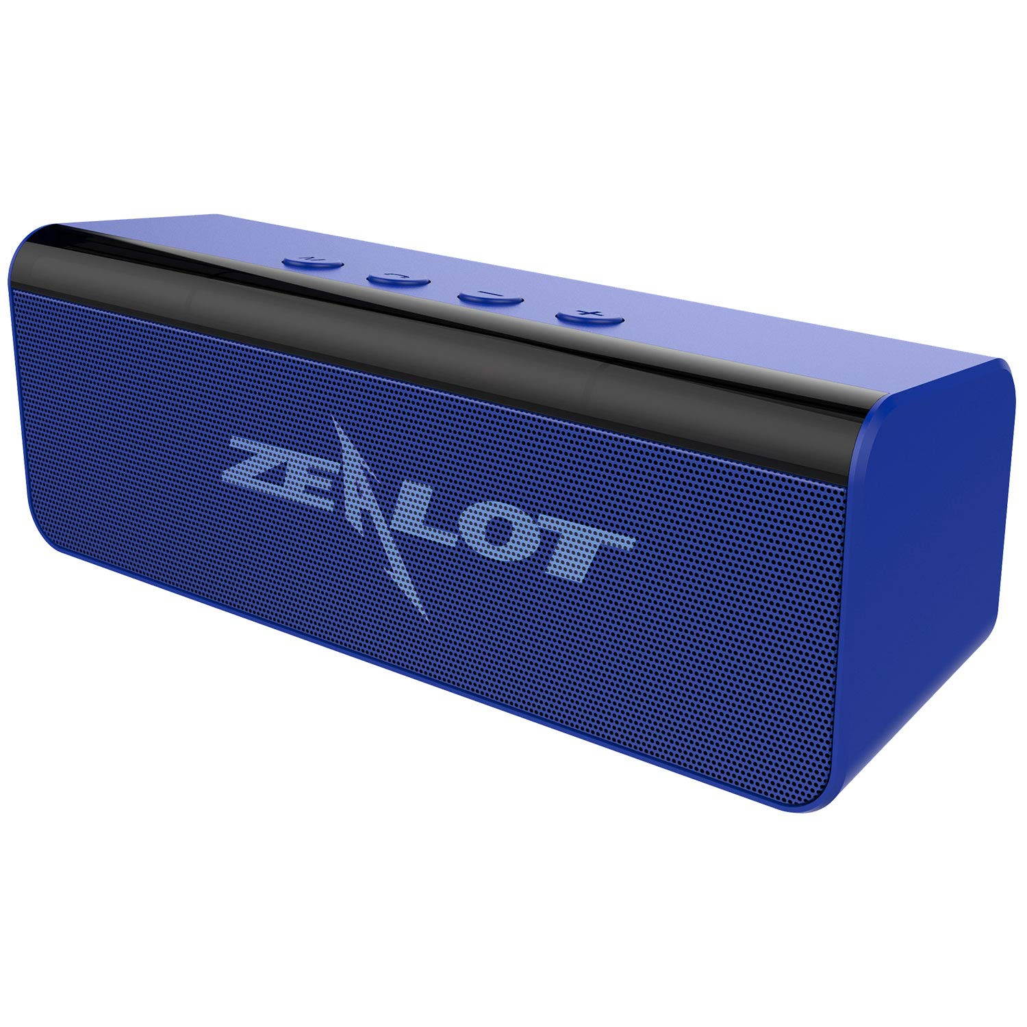ZEALOT S31 Portable Bluetooth Speakers, Wireless Bluetooth Speaker with Loud Stereo Sound,Exceptional Bass Indoor/Outdoor 33 ft Bluetooth Range Built-in Mic,Perfect for Home, iPhone,Samsung(Red)