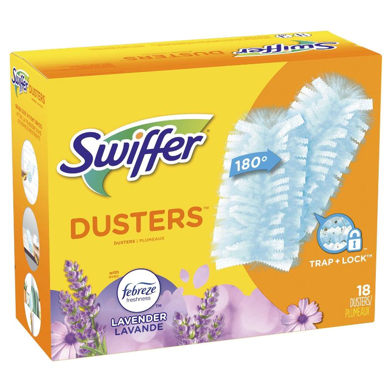 Swiffer Dusters Multi-Surface Refills, with Febreze Lavender Scent - 18ct
