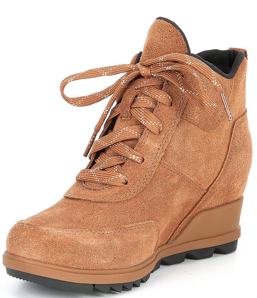 Sorel Evie Sport Lace Waterproof Wedge Booties
