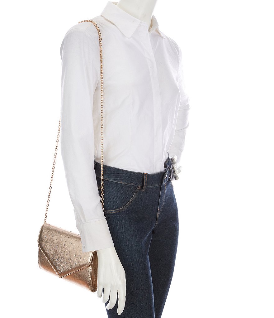 Kate Landry Ombre Heat Set Clutch Bag