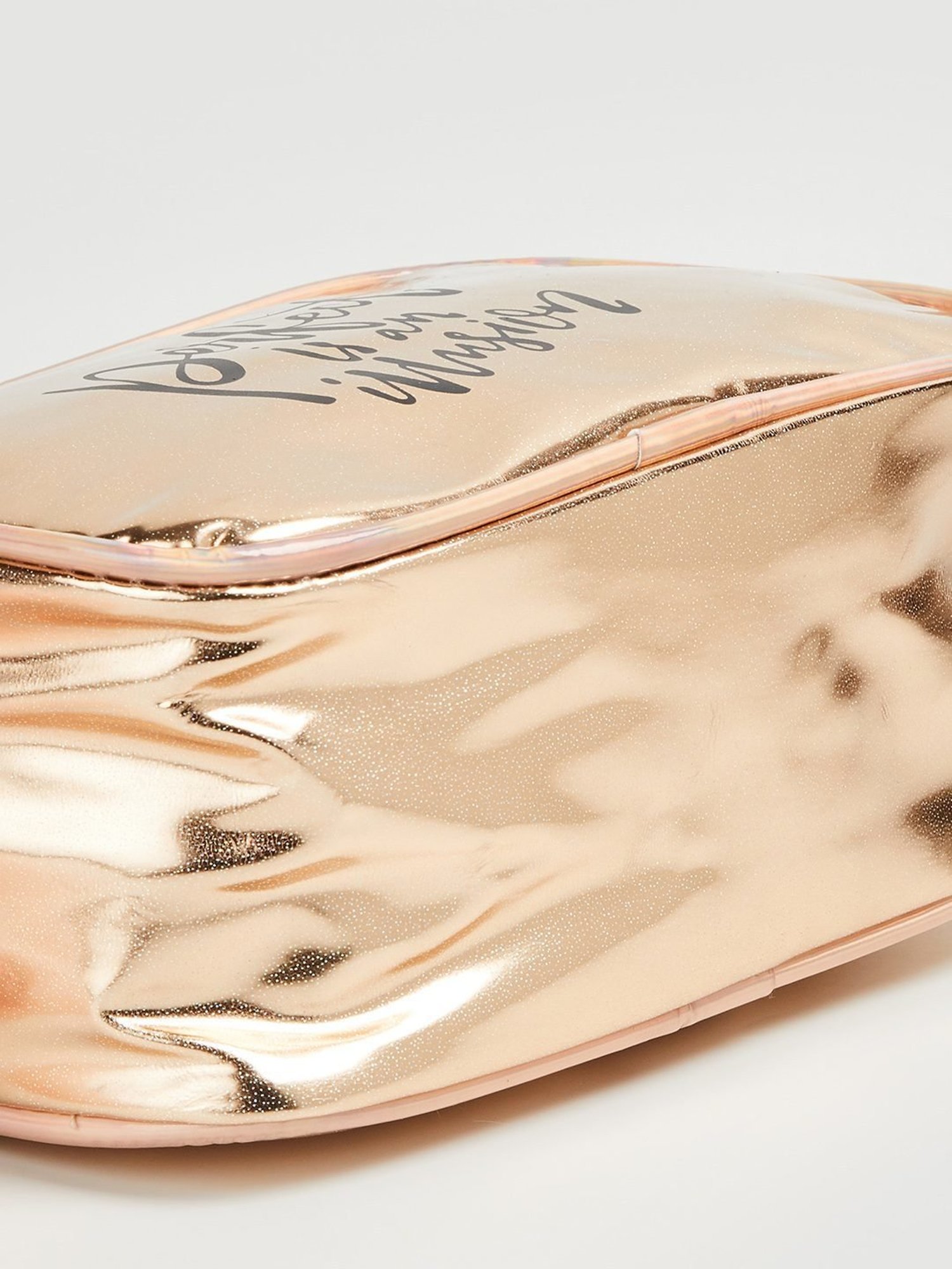 Ginger by Lifestyle Peach Shimmer Pouch