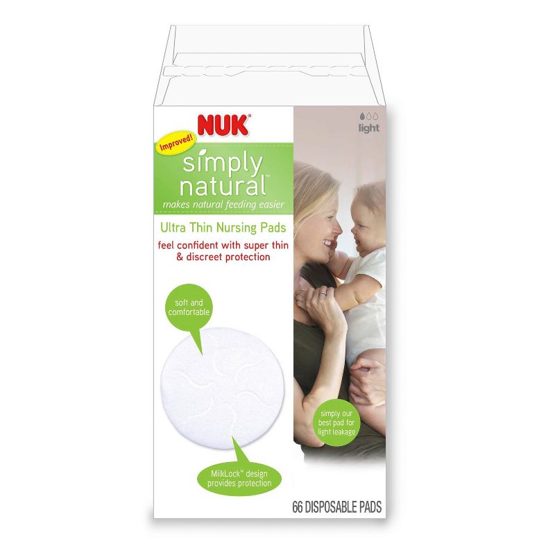 NUK Ultra Thin Nursing Pads - 66ct
