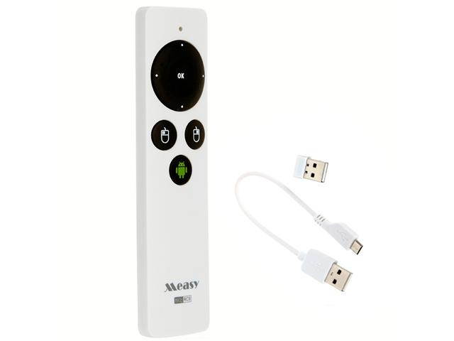 Measy RC9 Mini Handheld 2.4G Wireless Gyroscope Fly Air Mouse Remote Control for PC Android TV Box Smart TV