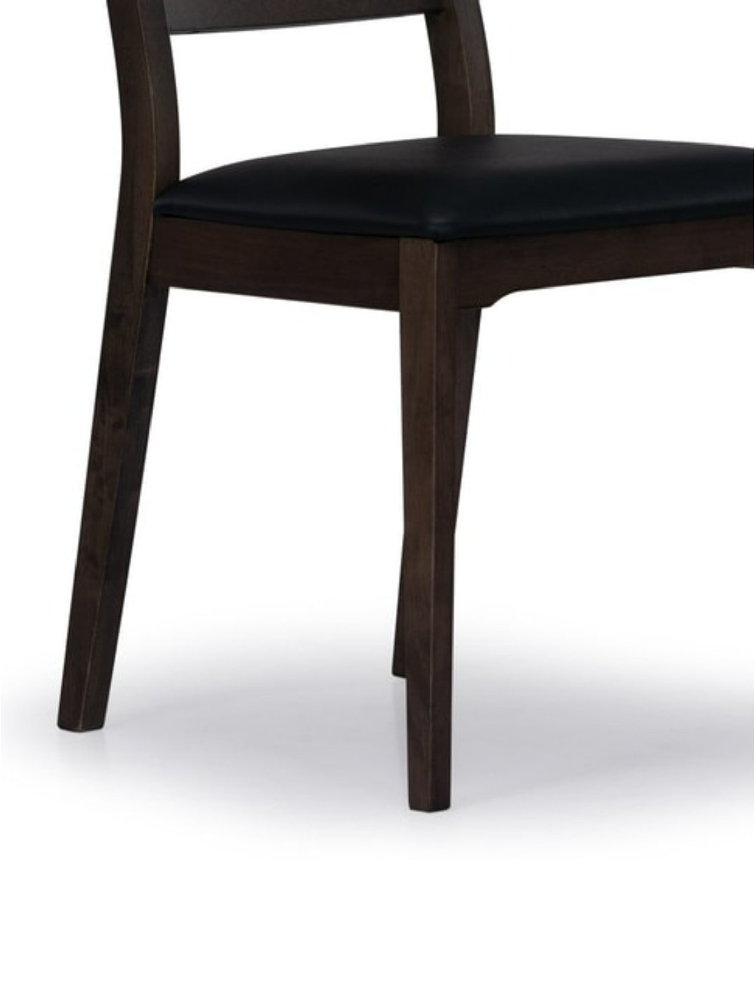 Durian Elanor Modern Brown & Beige Premium Leatherette Dining Chair