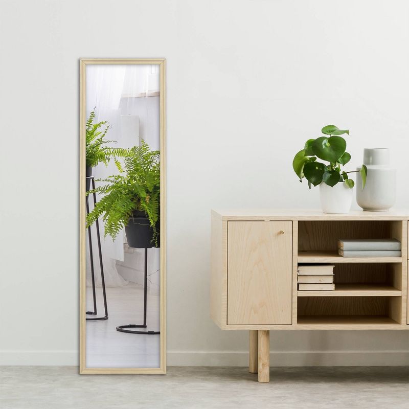 Framed Door Mirror Natural - Room Essentials™