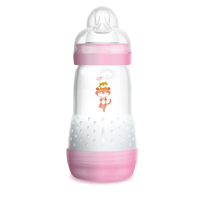 MAM Anti-Colic Bottle - 9oz Pink